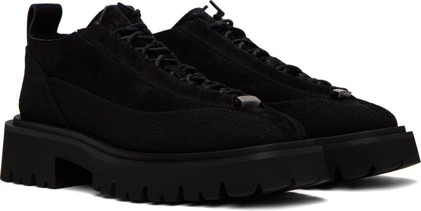 Ferragamo Black Atlante Derbys - Picture 2