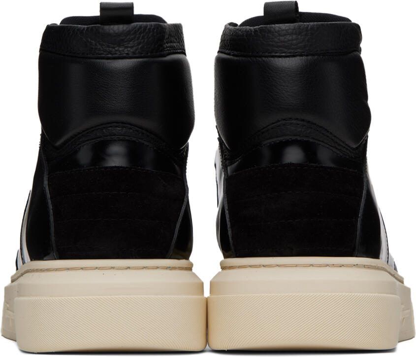Ferragamo Black Cassio Sneakers