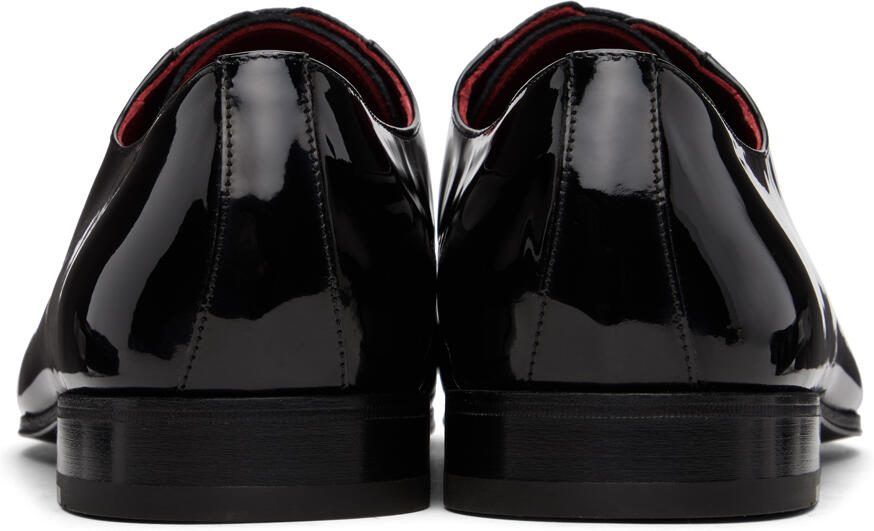 Salvatore Ferragamo Black Gianbattista Oxfords