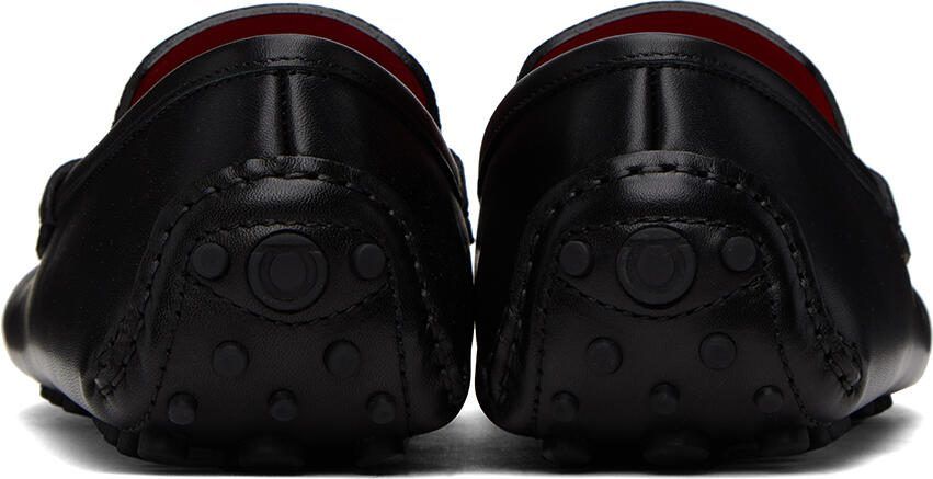 Ferragamo Black Grazioso Loafers