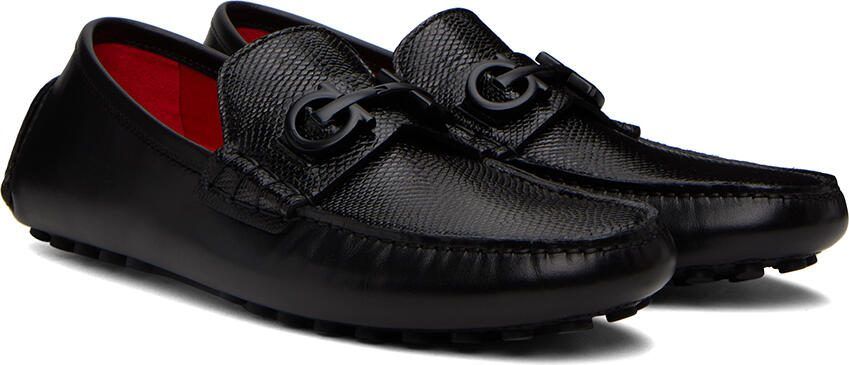 Ferragamo Black Grazioso Loafers - Picture 2