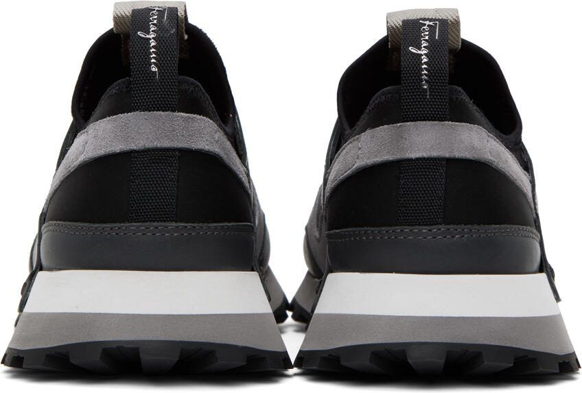 Salvatore Ferragamo Gray Indy Sneakers