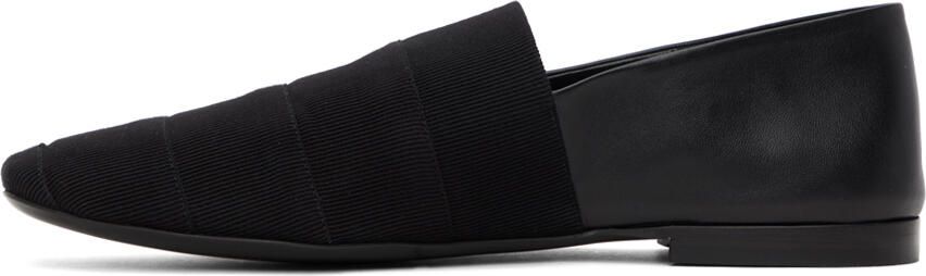 Ferragamo Black Slip-On Loafers - Picture 4