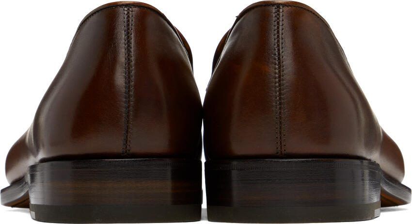 Ferragamo Brown Genk Loafers