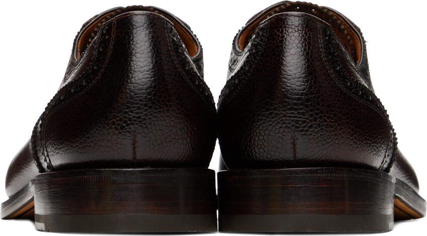 Ferragamo Brown Gianluigi Oxfords