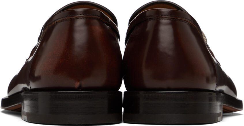Ferragamo Brown Gustav Loafers