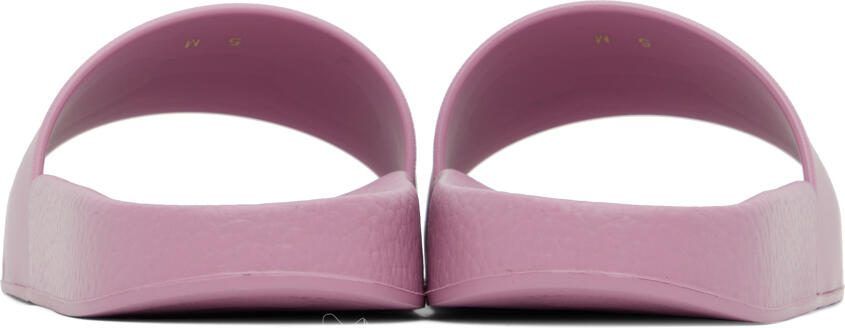 Ferragamo Pink Gancini Slides