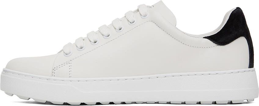 Ferragamo White Gancini Sneakers - Picture 3