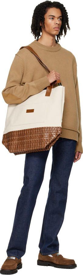 Filippa K square-toe suede loafers Neutrals - Picture 4