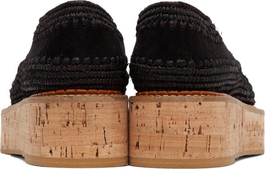 Gabriela Hearst Black Clergerie Edition Suede Louis Brogues