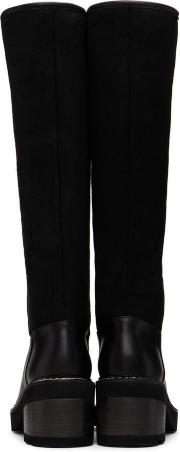 Gabriela Hearst Black Shearling Vylos Boots - Picture 4