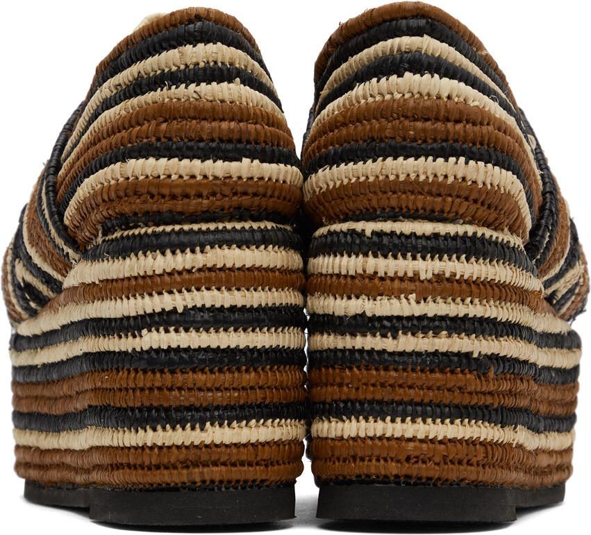 Gabriela Hearst Brown  Black Clergerie Edition Diamond Platform Derbys