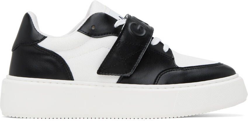 GANNI Black  White Sporty Sneakers - Picture 4