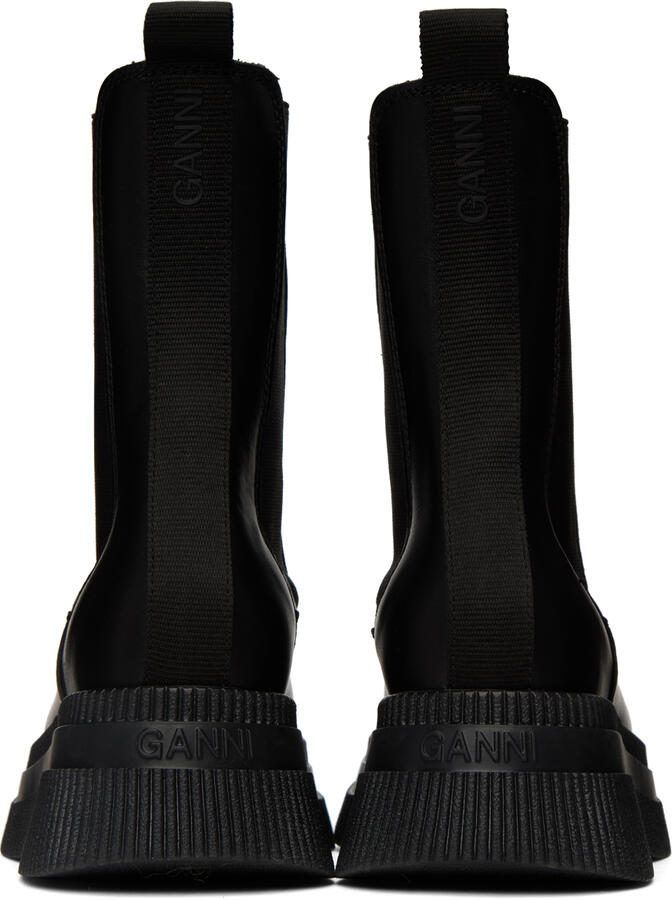 GANNI Blue Creepers Chelsea Boots - Picture 6