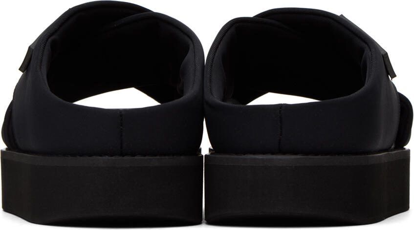 GANNI Black Crossover Sandals