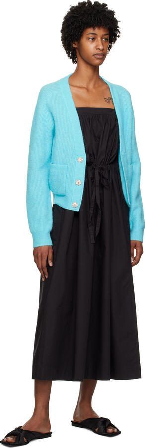 GANNI Black Soft Knot Mules - Picture 2