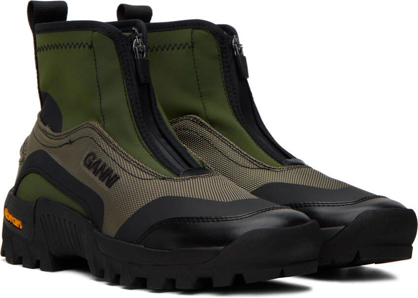 GANNI Green Performance Sneakers - Picture 2