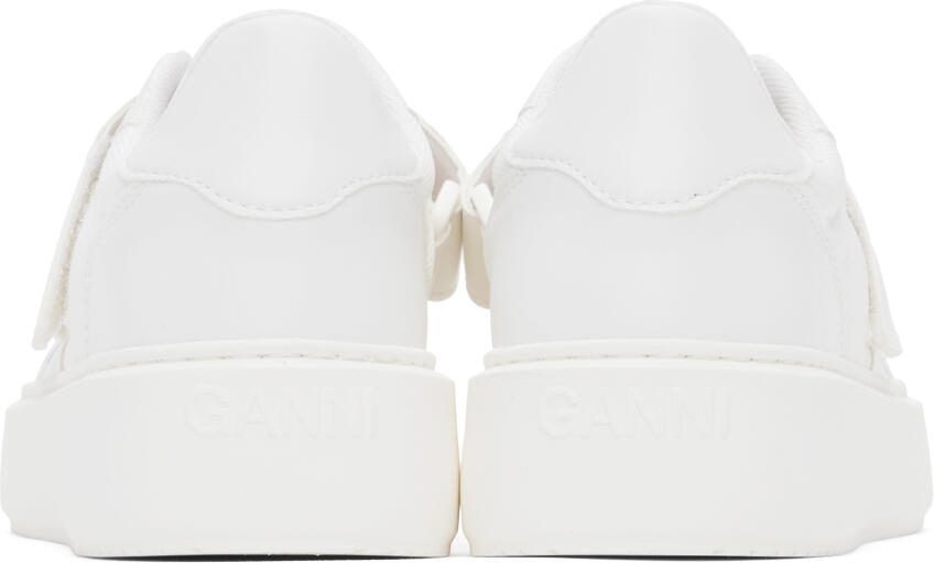 GANNI White Sporty Mix Sneakers