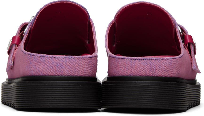 GCDS Pink Bleached Mules