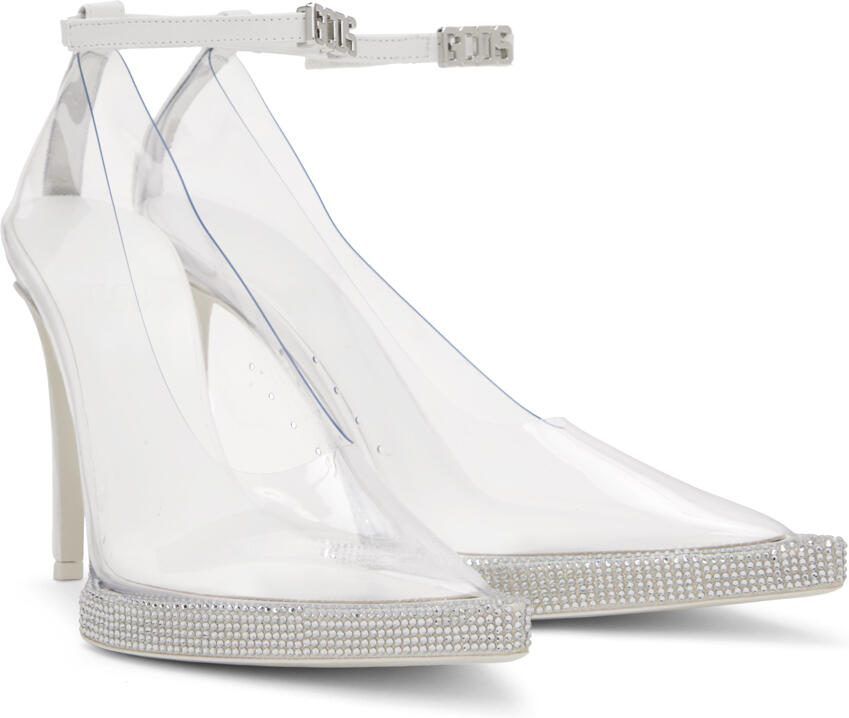 GCDS Transparent Transpallic Rider Heels - Picture 2