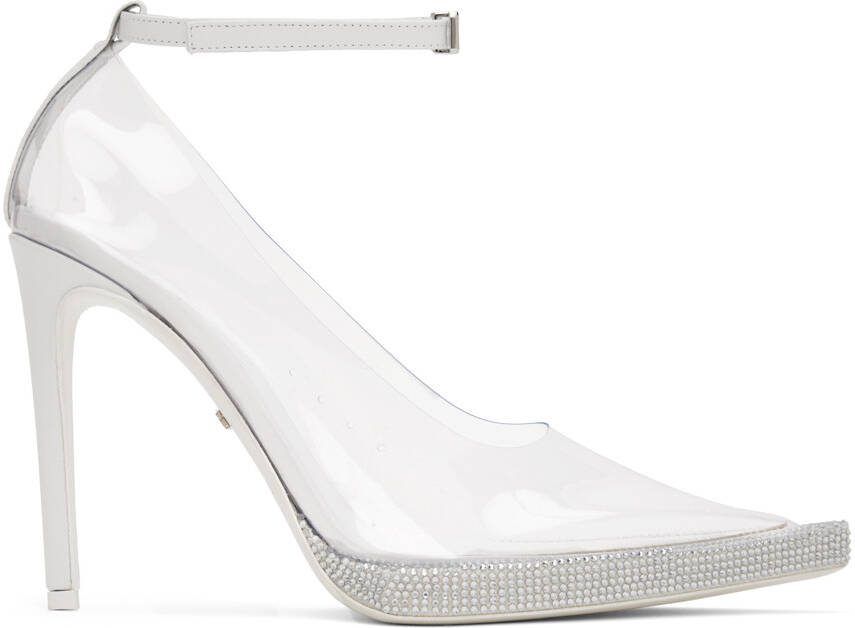 GCDS Transparent Transpallic Rider Heels - Picture 5