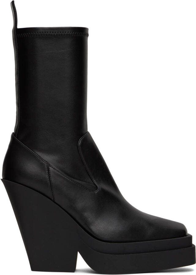 GIABORGHINI Black Gia 15 Boots