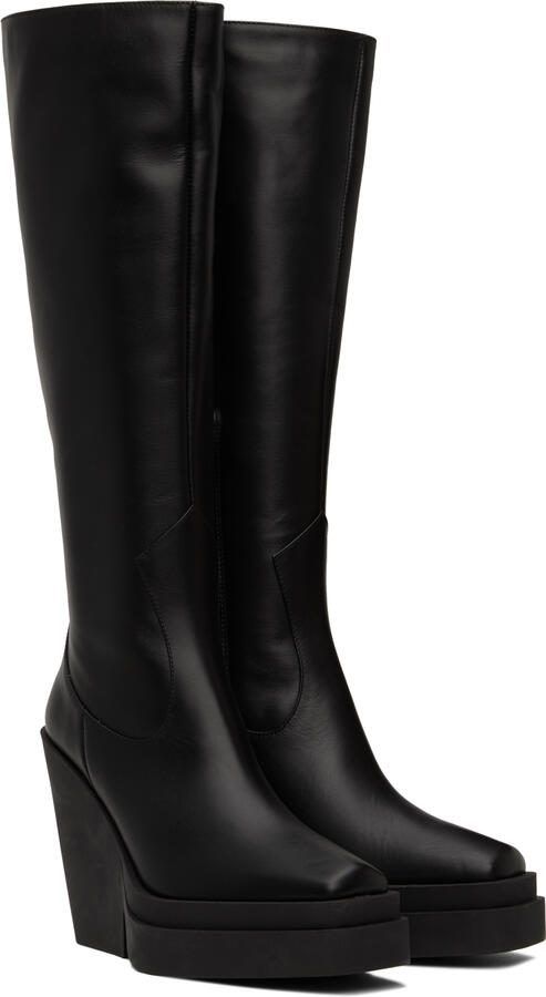 GIABORGHINI Black Gia 14 Boots