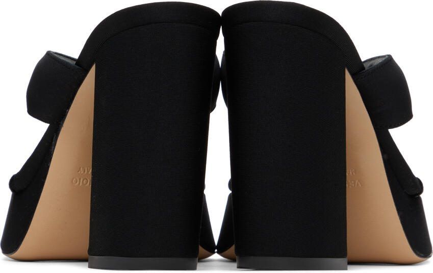 GIABORGHINI Black Gia 17 Heeled Sandals