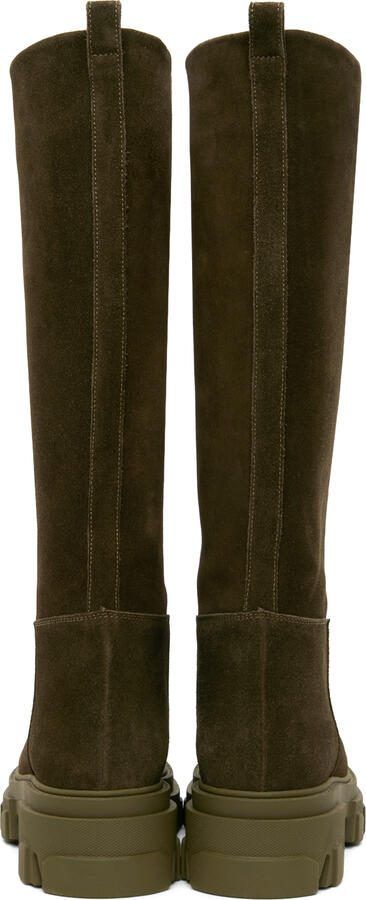 GIABORGHINI Khaki Perni 07 Mid-Calf Boots - Picture 3