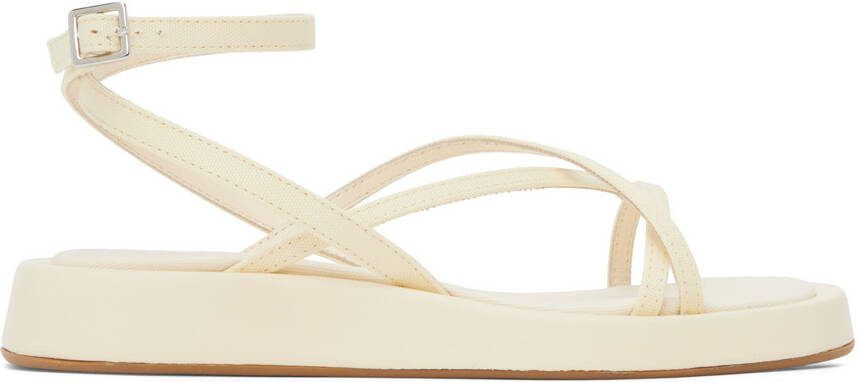 GIABORGHINI Off-White Rosie 16 Sandals - Picture 5