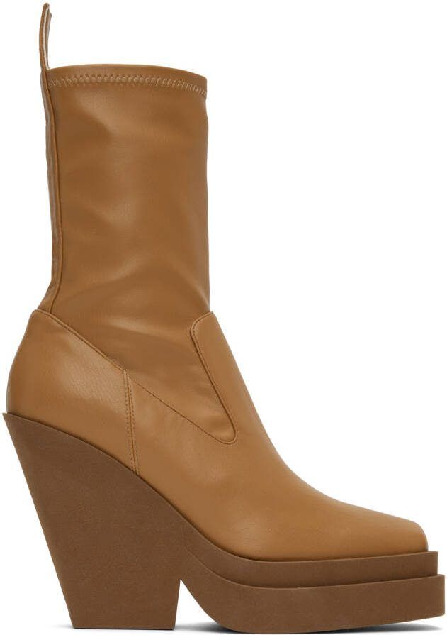 GIABORGHINI Tan Gia 15 Boots