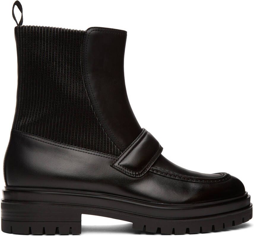 Gianvito Rossi Black Berck Boots - Picture 5