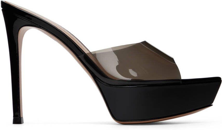 Gianvito Rossi Black Betty Platform Sandals