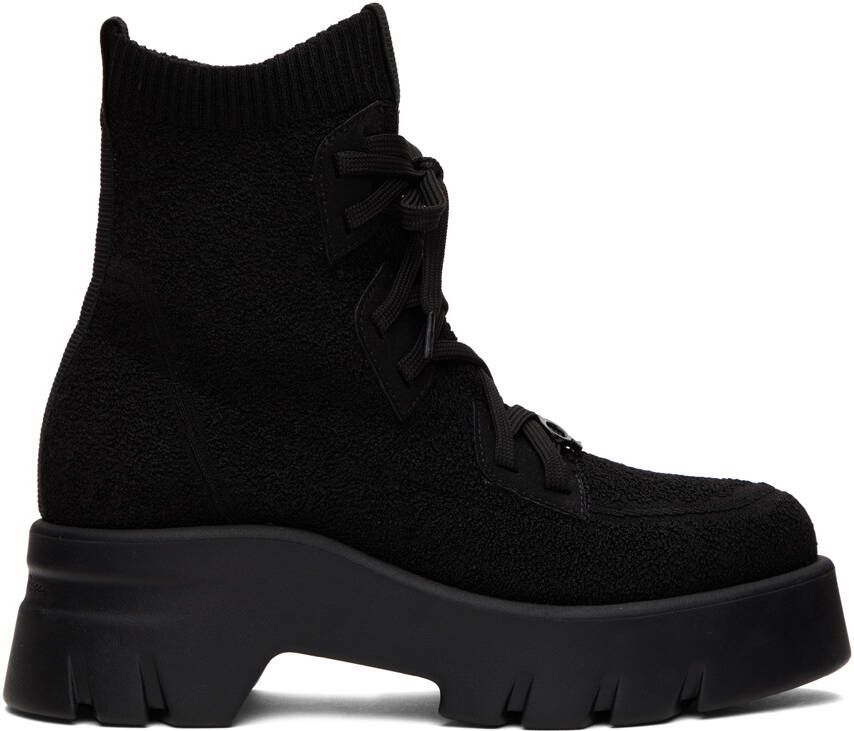 Gianvito Rossi Black Lambert Boots - Picture 5