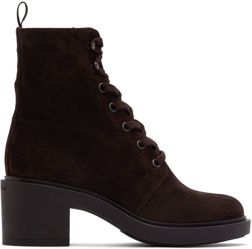 Gianvito Rossi Brown Foster Boots