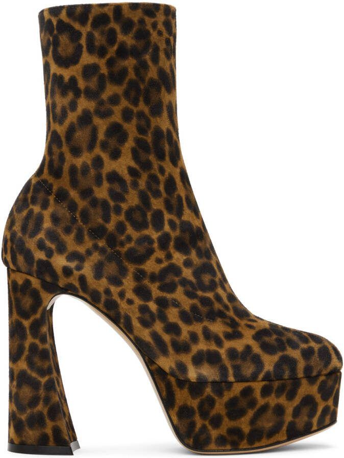 Gianvito Rossi Brown Holly Boots