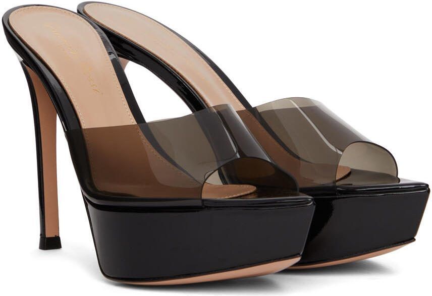 Gianvito Rossi Black Betty Heeled Sandals - Picture 2