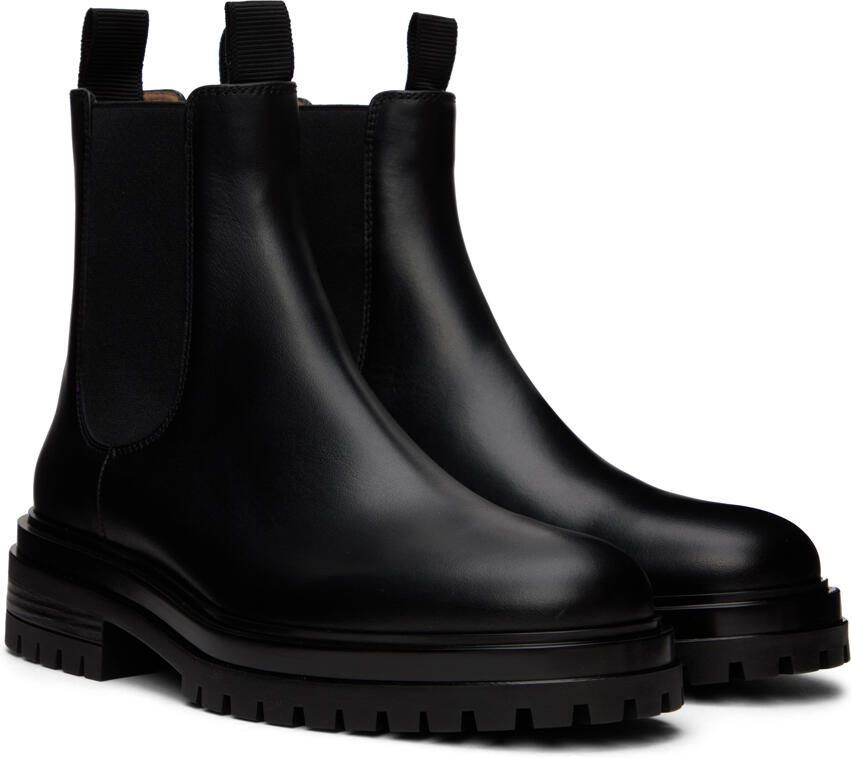 Gianvito Rossi Black Chester Chelsea Boots - Picture 2