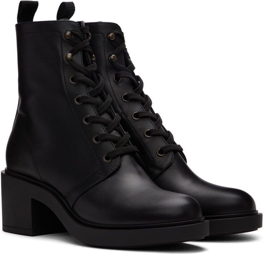 Gianvito Rossi Black Foster Boots - Picture 2