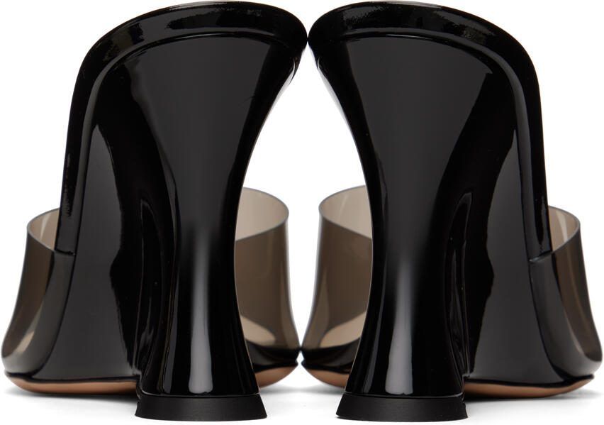 Gianvito Rossi Black Elle 95 Heeled Sandals - Picture 11