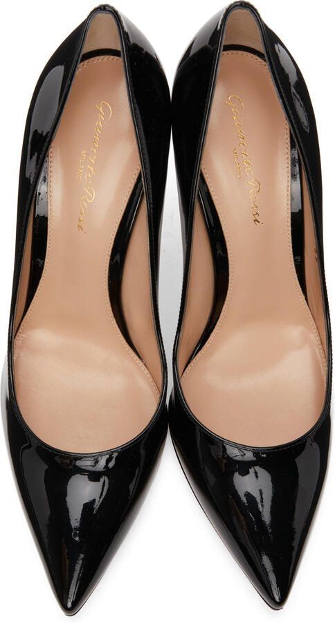Gianvito Rossi Black Gianvito 105 Heels - Picture 4