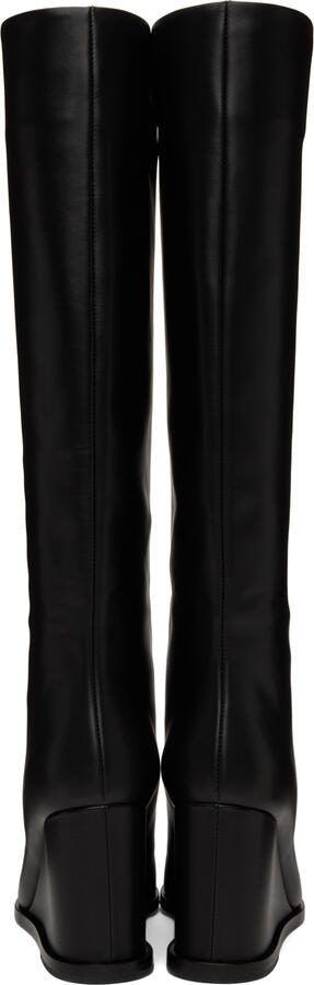Gianvito Rossi Black Hamnes Tall Boots - Picture 5