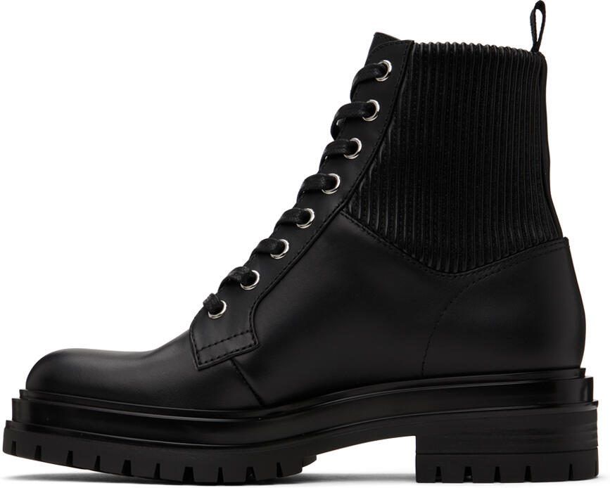 Gianvito Rossi Black Martis Ankle Boots - Picture 4