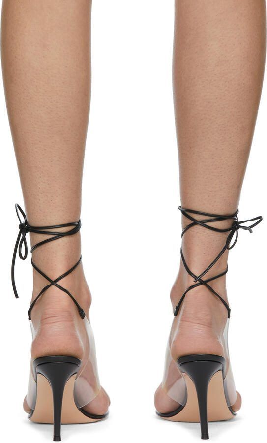 Gianvito Rossi Black Nerea Heeled Sandals - Picture 2