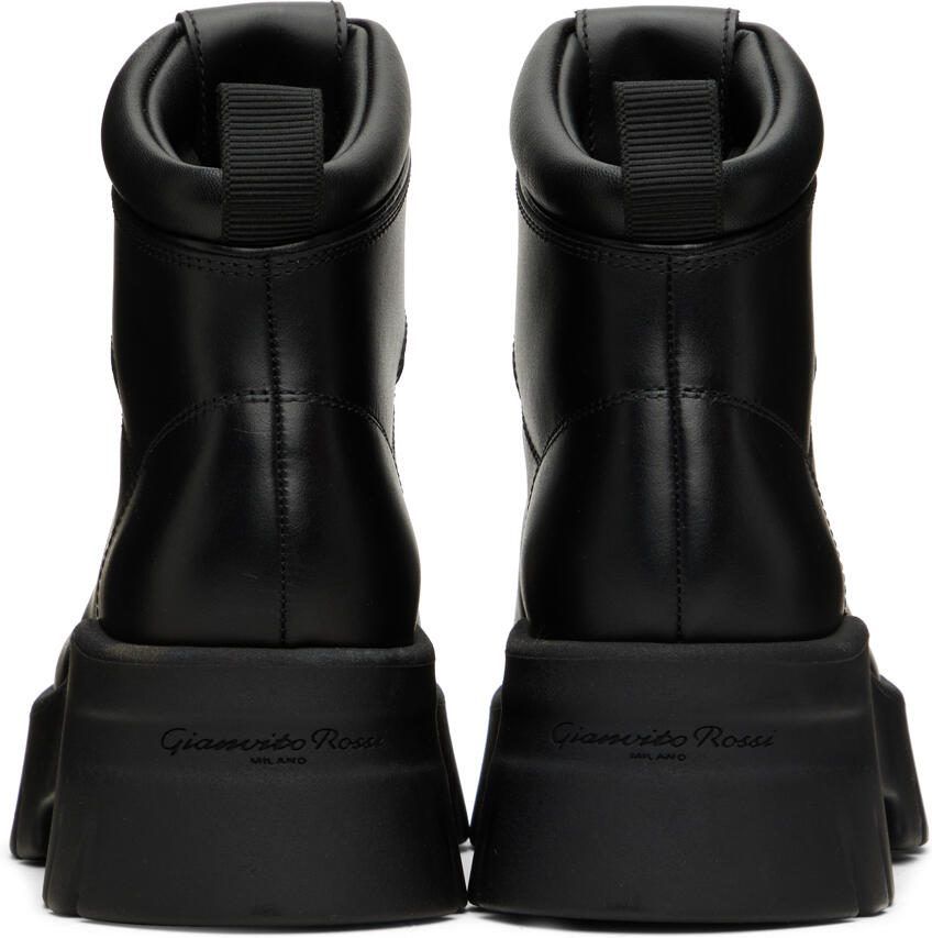Gianvito Rossi Black Vancouver Ankle Boots