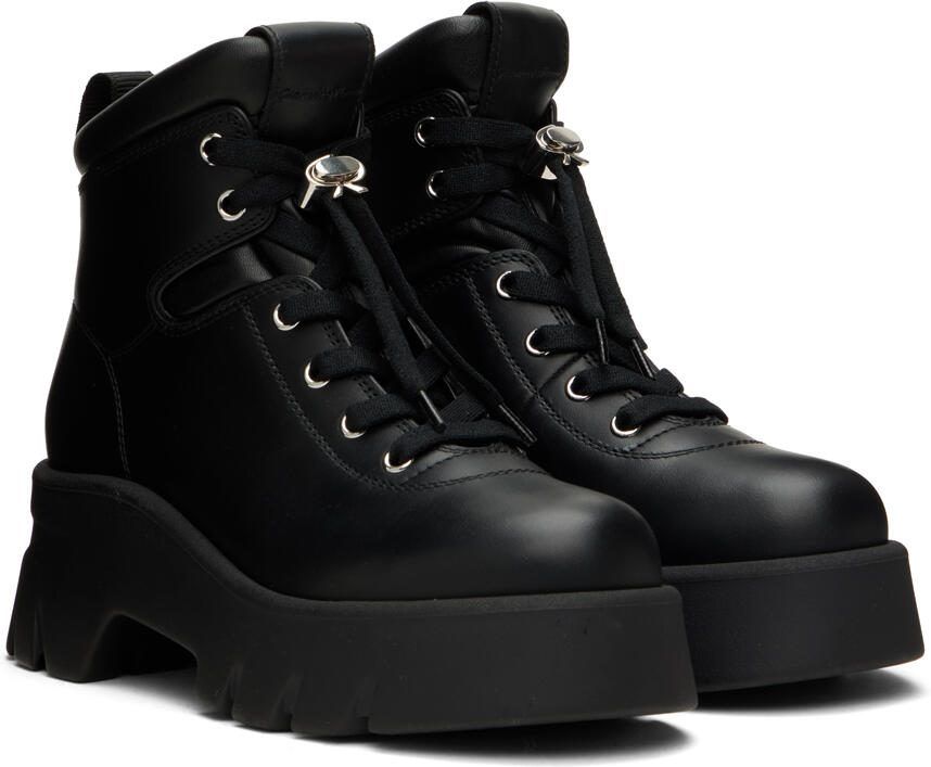 Gianvito Rossi Black Vancouver Ankle Boots - Picture 2