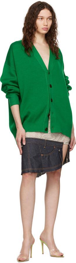 Gianvito Rossi Green Elle Heeled Sandals - Picture 4