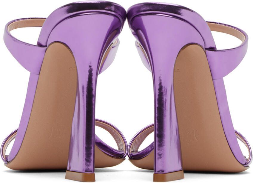 Gianvito Rossi Purple Aura Heeled Sandals