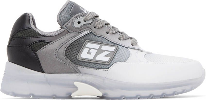 Giuseppe Zanotti Black  White New Gz Sneakers - Picture 5