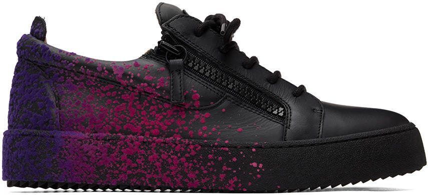 Giuseppe Zanotti Black Frankie Sneakers - Picture 5